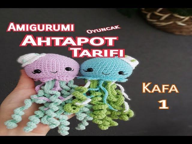 Amigurumi Ahtapot Oyuncak Yapımı / Amigurumi Ahtapot Tarifi ( Kafa )