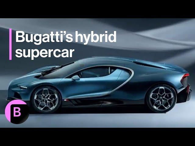 Bugatti Unveils V-16 Hybrid Supercar 'Tourbillon'