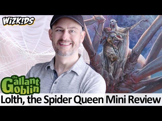 Lolth, the Spider Queen Mini Review - WizKids D&D/Magic Forgotten Realms Prepainted Minis