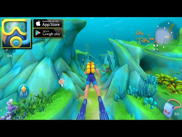 Aquatica // Stunning Underwater landscapes - Gameplay (Android & iOS)