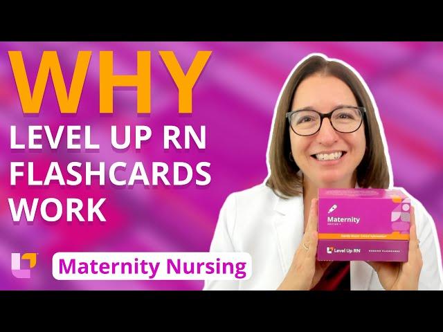 Maternity Nursing Flashcards: Why get Level Up RN Flashcards? | @LevelUpRN