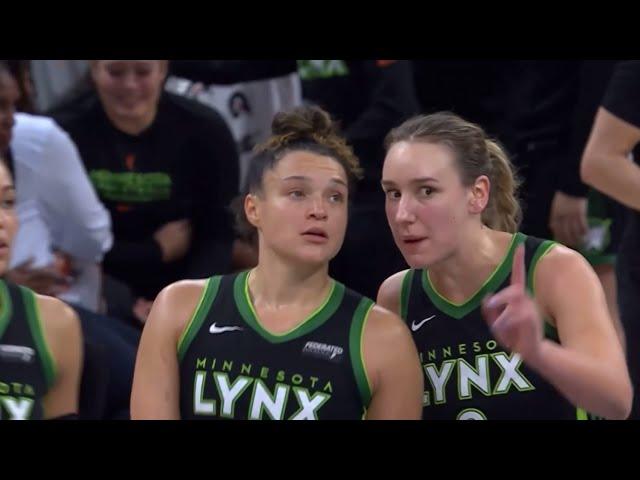 Last 90 seconds of New York Liberty vs Minnesota Lynx