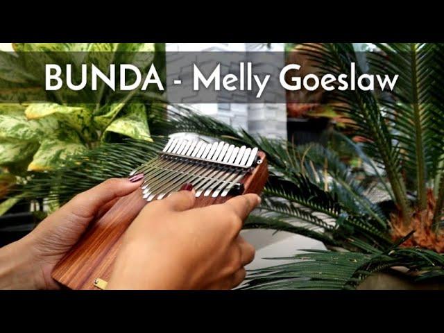 BUNDA - Melly Goeslaw (Kalimba Cover) with tabs