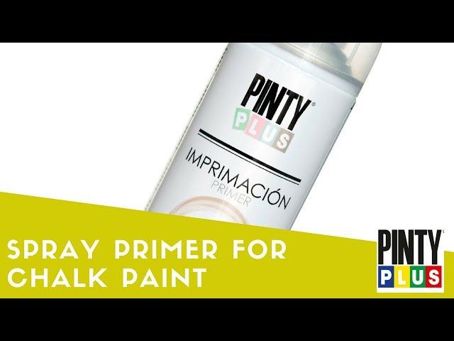 Spray primer for chalk paint