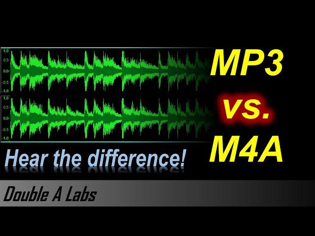 M4A vs MP3 Audio Quality Comparison