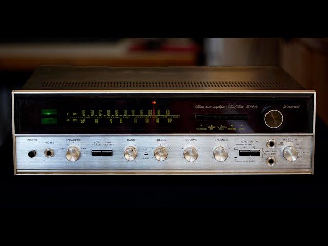 Sansui 5000a Receiver- Vintage Audio Review Episode #137