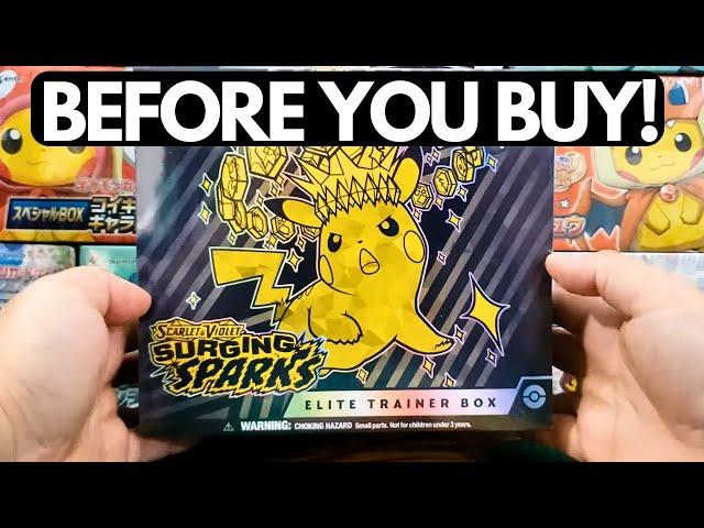 Is it Worth It to Buy a $50 Surging Sparks Elite Trainer Box?