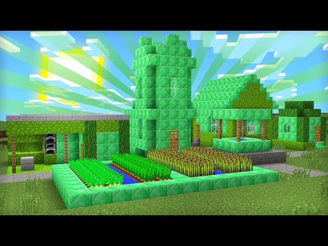 Я ПОДАРИЛ ЖИТЕЛЯМ ИЗУМРУДНУЮ ДЕРЕВНЮ В МАЙНКРАФТ | Компот Minecraft