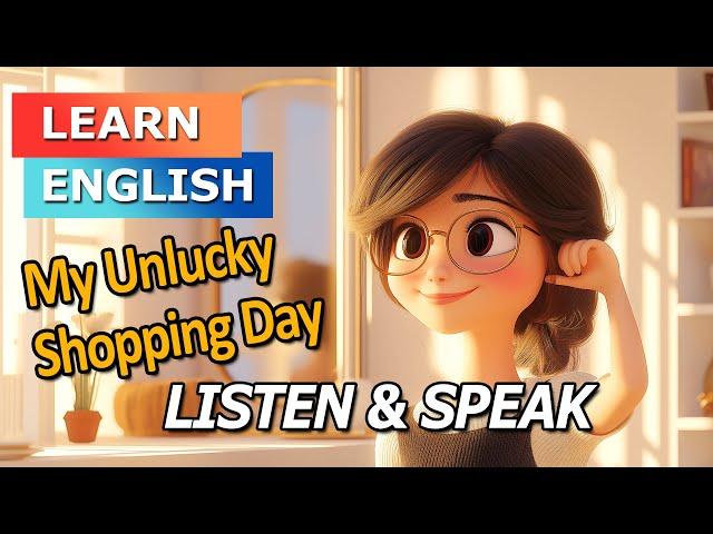 My Unlucky Shopping Day | Improve your English | Practice English Listening & Speaking