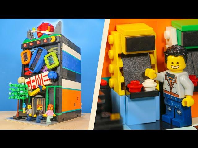 LEGO Old School ARCADE MOC (Modular)