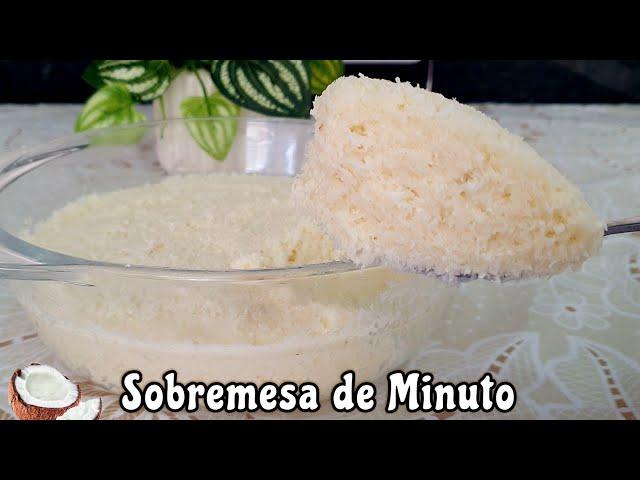 COCADA GELADA SEM FORNO E SEM FOGÃO, É SÓ MISTURAR!