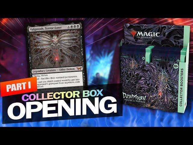 Duskmourn Collector Booster Box Opening Part 1 - Magic The Gathering