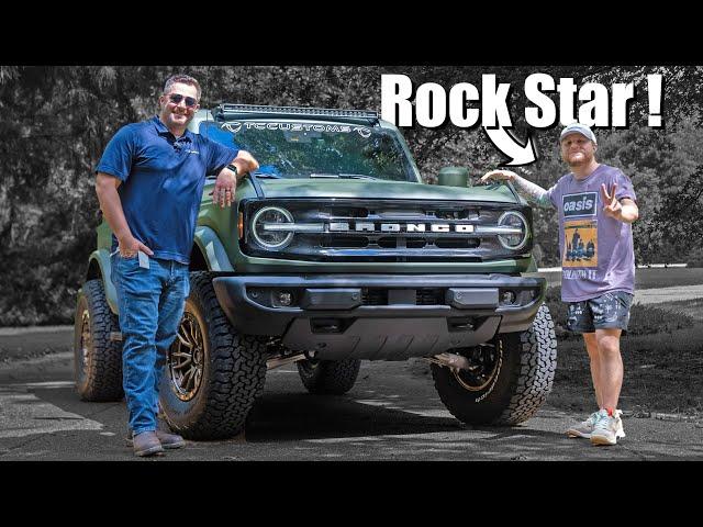 Surprising a Rock-Legend with his dream Bronco!  *Emotional*