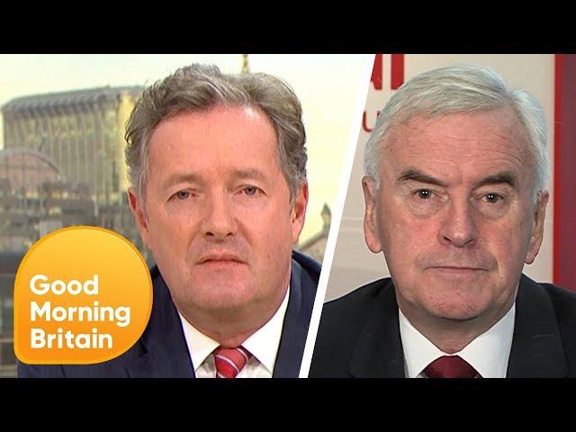 Piers and John McDonnell Clash Over Nuclear Weapons Debate | Good Morning Britain