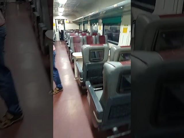 Tejas Express inside view