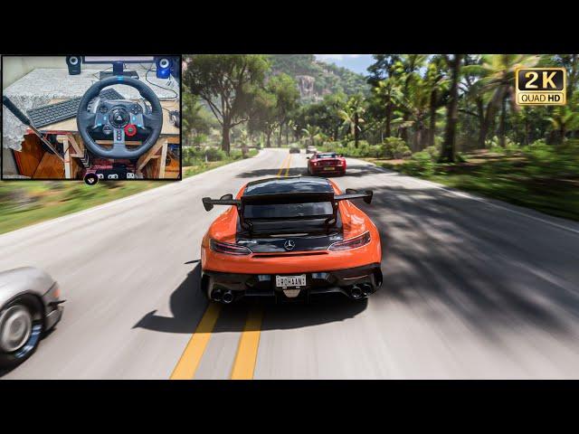 Mercedes-AMG GT Black Series - Goliath Race | Forza Horizon 5 | Logitech G29 Gameplay