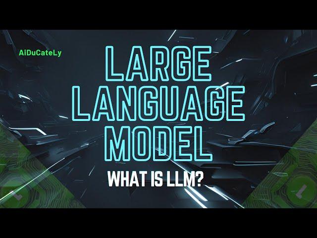 What is Large Language Model LLM #llm #languagemodels #ml #machinelearning #artificialintelligence