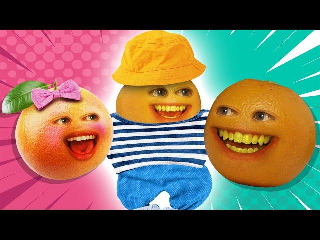 Annoying Orange - Mom Outfit vs Dad Outfit Challenge!