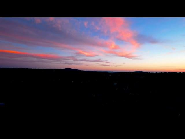 4k Drone Footage of Grassvalley at Sunset