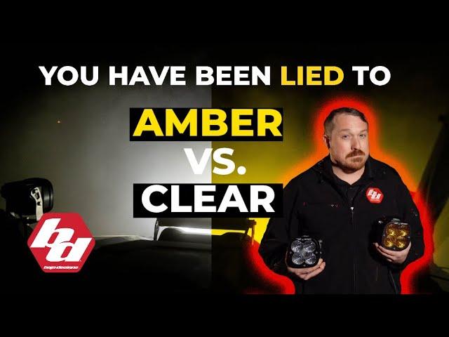 Truth About Amber vs Clear Off-Road Lights: Which One is Superior?" - Baja Designs