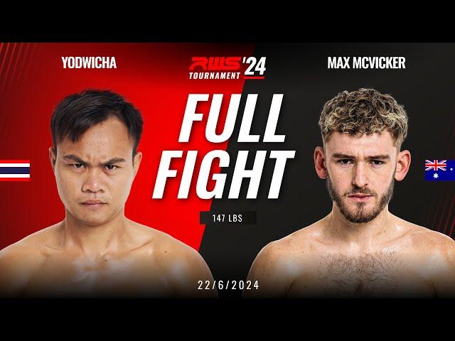 Full Fight l Yodwicha Sor. Sanun Farm vs Max McVicker MuayU I RWS