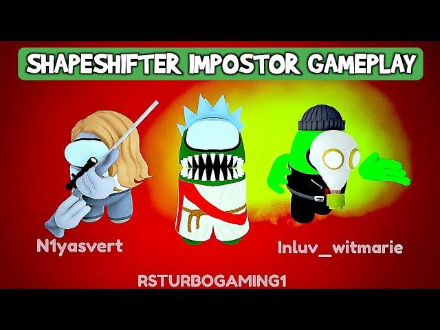 Among Us - Imposters 3D - *SHAPESHIFTER IMPOSTOR*  Gameplay (Roblox) Part 116