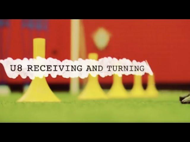 Soccer Drill: Receiving And Turning (U8)