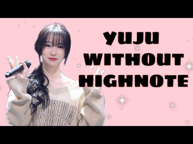 [GFRIEND YUJU]Choi Yuna Singing With No Highnotes