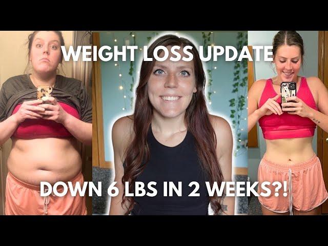 BIG WEIGHT LOSS JOURNEY UPDATE | back to weight loss mode | down 6 lbs in 2 weeks!