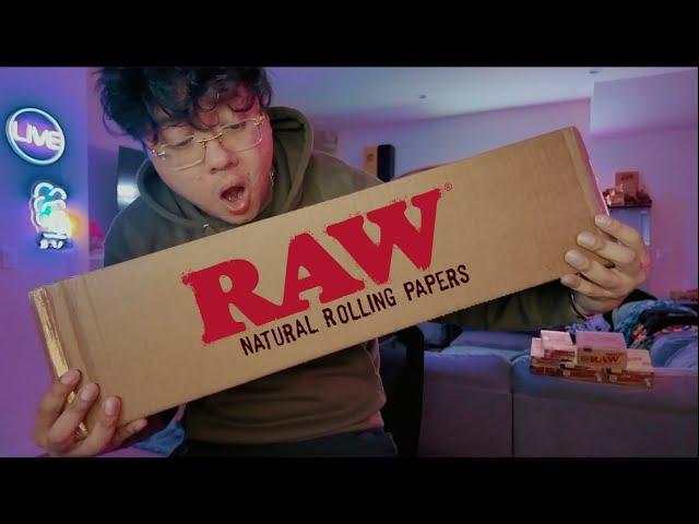 Opening a HUGE MYSTERY BOX From Raw!