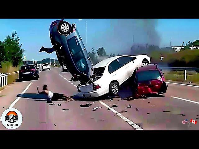 120 SHOCKING Moments Of Car Crashes And Idiots In Cars Got Instant Karma