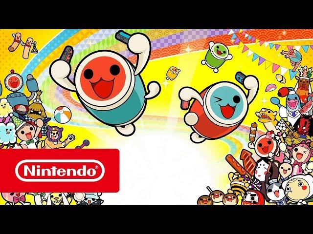 Taiko No Tatsujin Drum 'n' Fun – Launch Trailer (Nintendo Switch)