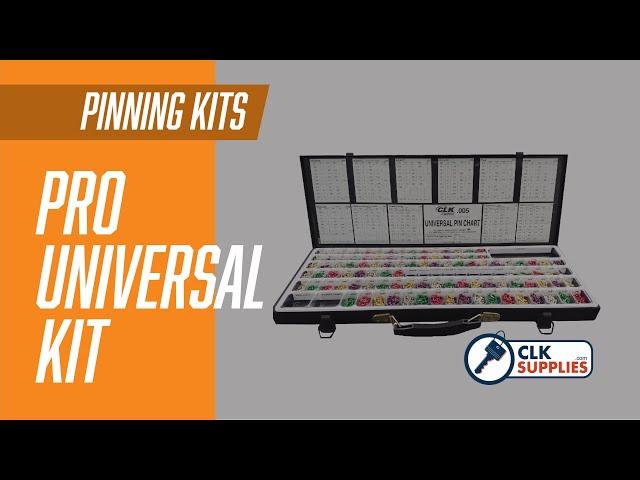 Pro Universal Pinning, Re-Keying Kit From clksupplies.com