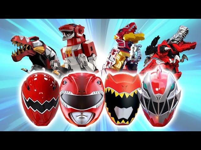 Forever Red Dino Rangers! (From Mighty Morphin to Power Rangers Dino Fury)