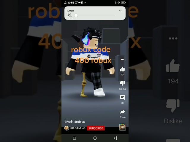 400 Robux Code