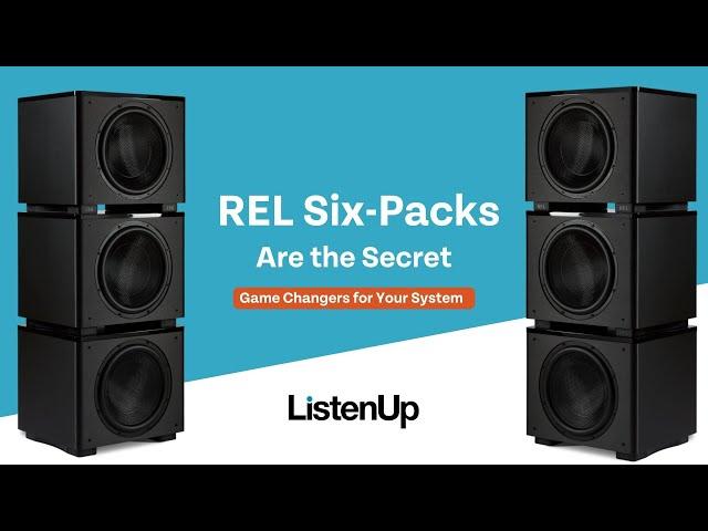 Build a WOW System! REL Subwoofer Six-Packs