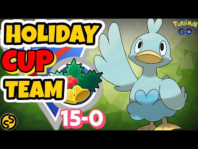 TOP RANK 1 TEAM FOR HOLIDAY CUP LITTLE EDITION IN POKEMON GO  BATTLE LEAGUE 2024 NEW SEASON