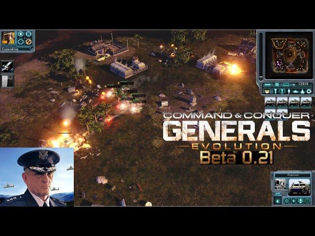 Command & Conquer: Generals Evolution Beta 2.1 | Dark Mountain - Air| 2k 1440p