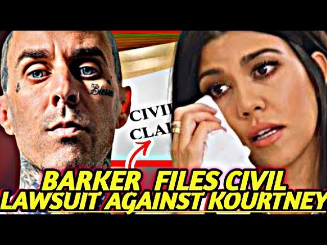 Kourtney's EMOTIONAL BREAKDOWN! Travis Files $300M Lawsuit!