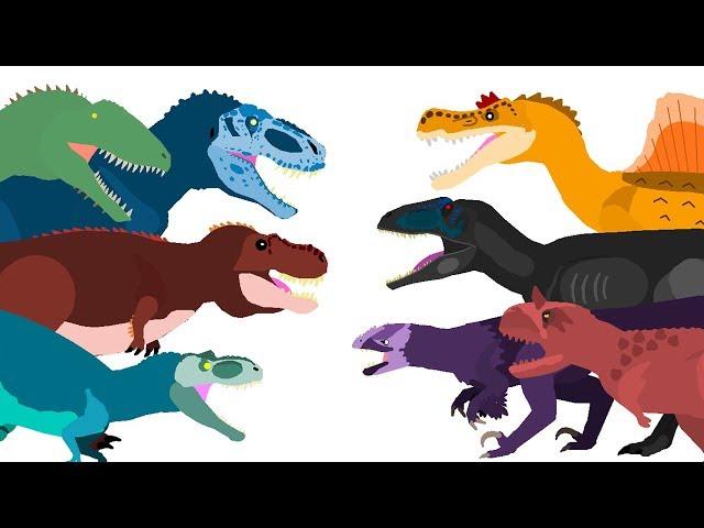 Dinosaurs Cartoons - Dinosaurs Battles | DinoMania - Dinosaurs Cartoons Collection