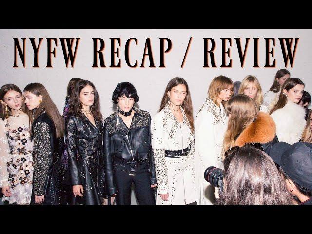 NYFW Recap/Review | StealTheSpotlight