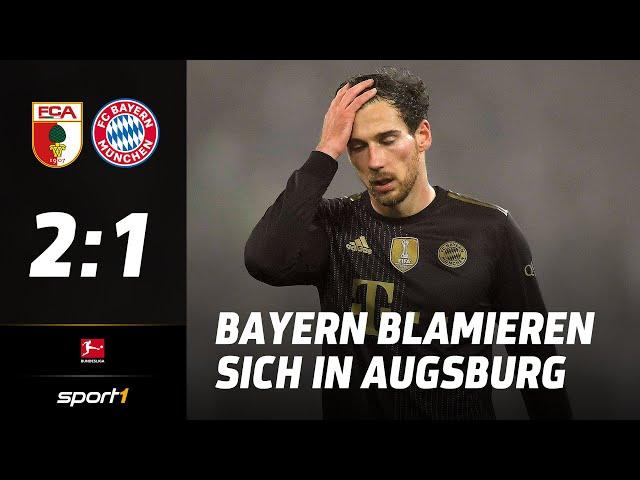 Augsburg – Bayern 2:1 | Highlights Bundesliga 12. Spieltag | SPORT1