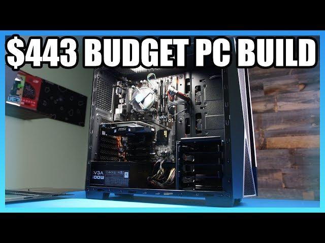 Budget Gaming PC Build Under $500 w/ Intel G4560