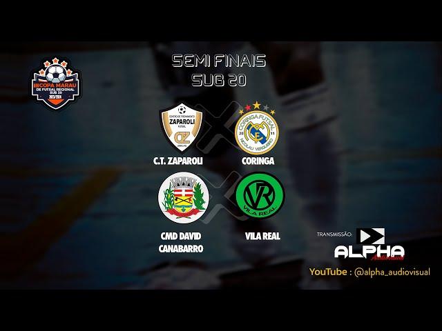 COPA MARAU DE FUTSAL REGIONAL - SEMI FINAIS - SUB 20