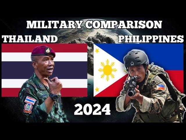 THAILAND vs PHILIPPINES Military Power Comparison 2024 now