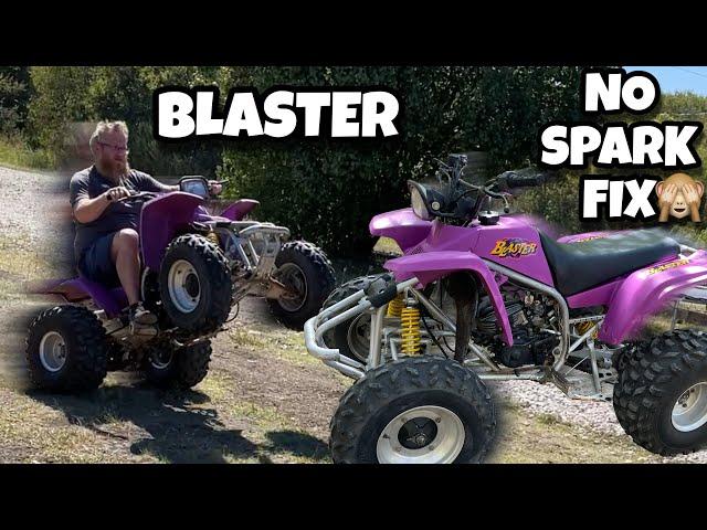 Blaster with no spark FIX | ATV listing announcement at end of video