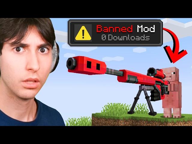 I Tried Banned Minecraft Mods