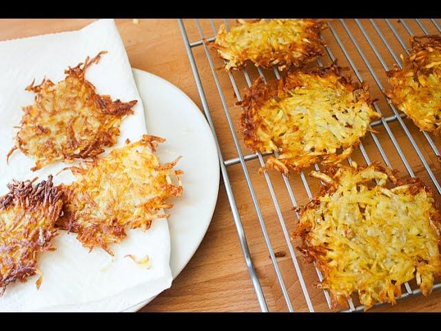 Low Fat Crispy Hash Browns - Healthy Recipe Channel