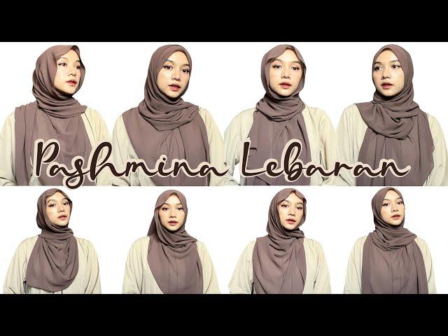 8 Style Pashmina Lebaran | pashmina ceruti