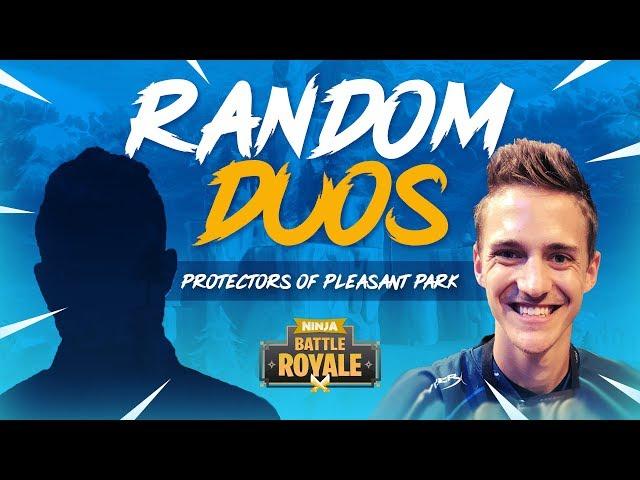 Random Duos - Protectors Of Pleasant Park! - Fortnite Battle Royale Gameplay - Ninja